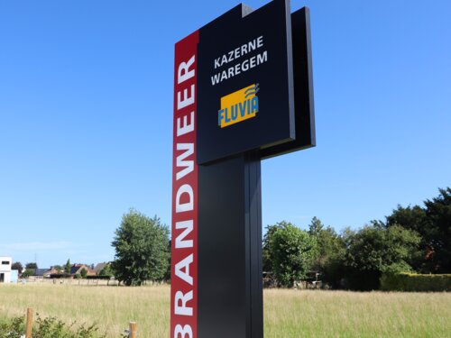 Reclamezuil brandweer